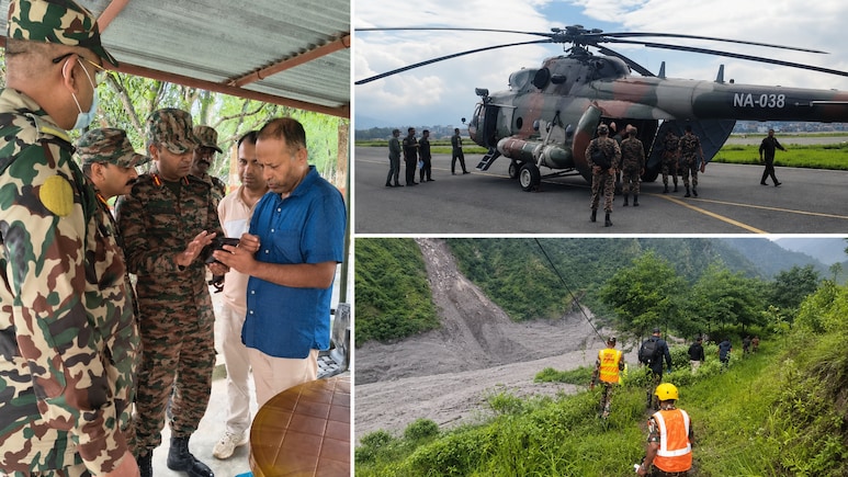 Nepal Floods: India's Specialised Rescue Team Inspects Hydropower Tunnels For Stranded Individuals