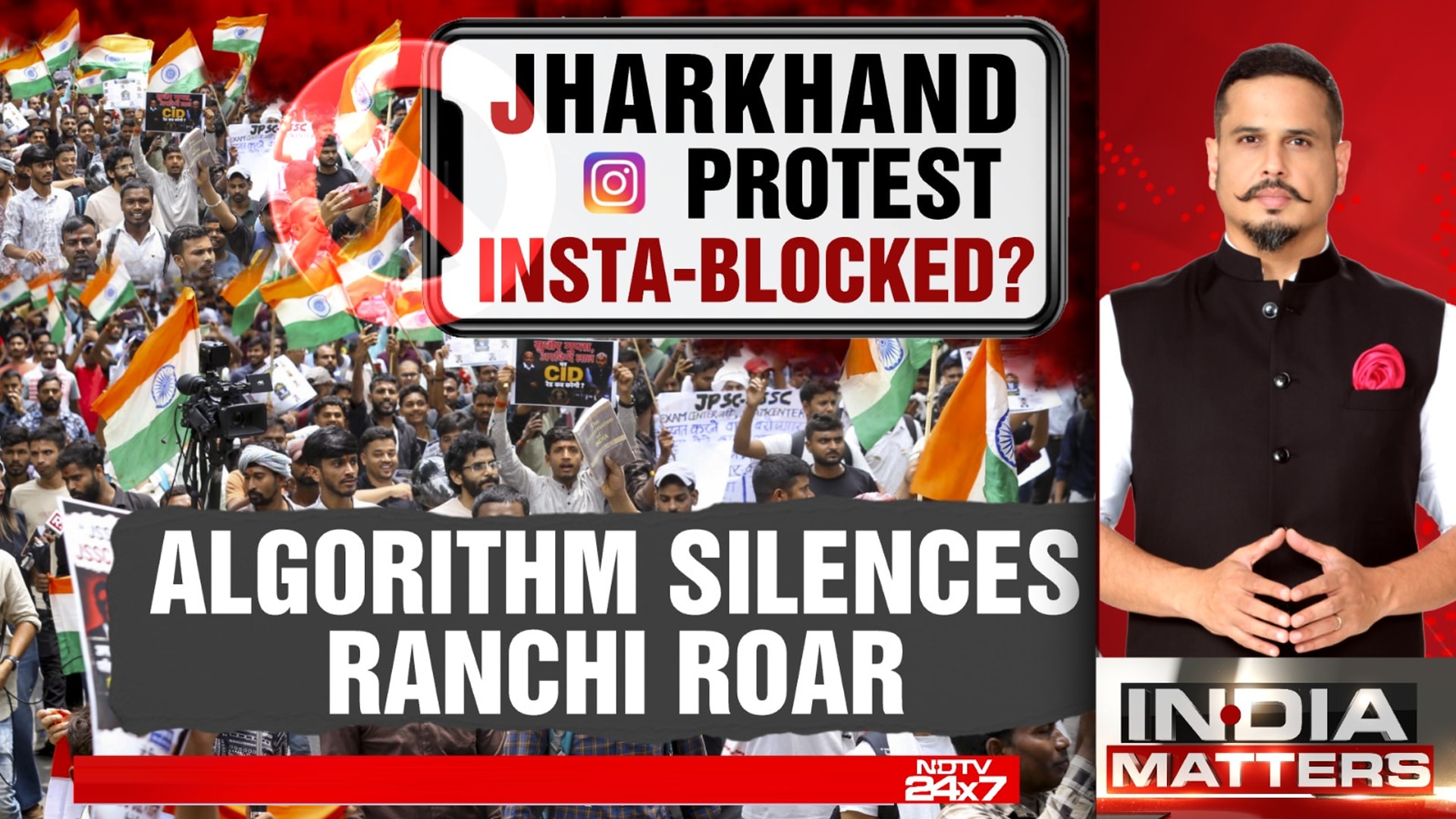 Did Instagram Suppress Jharkhand's Student Protest? The Algorithm Mystery