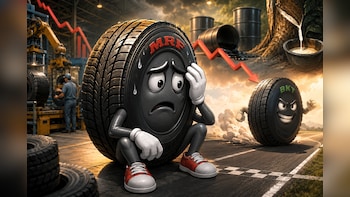 MRF Q1 Margin Hit Keeps Kotak Securities Cautious; Balkrishna Tyres Entry Adds To Pressure