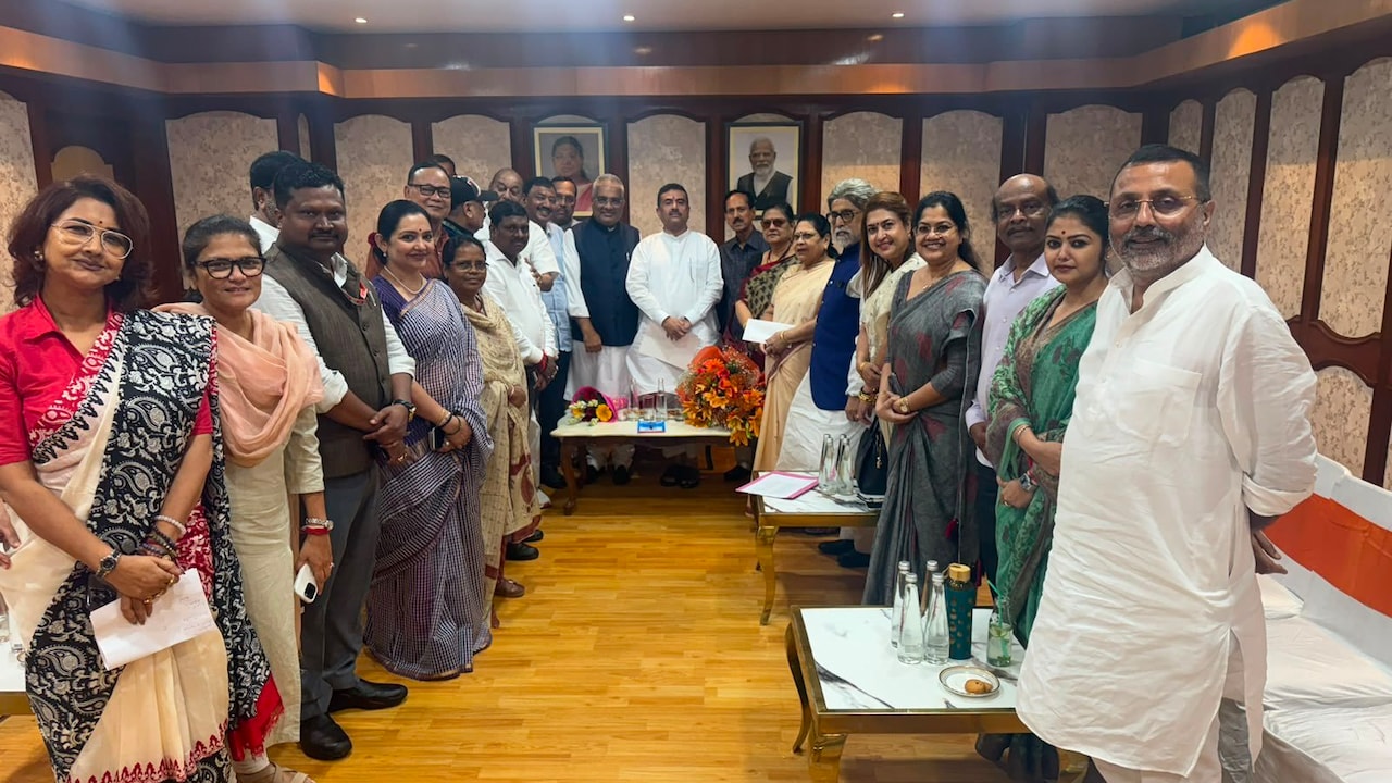 The meeting with Suvendu Adhikari. 
