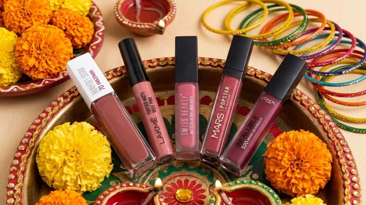 साड़ी हो या लहंगा, हर आउटफिट पर जंचेंगे ये लिप शेड्स, Amazon से खरीदें बेस्ट लॉन्ग-लास्टिंग लिपस्टिक