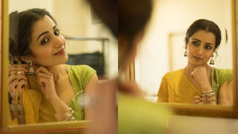 Trisha Krishnan Reveals She Wore Her Mother's Saree For Vijay's Independence Day Event, Did Her Own Makeup