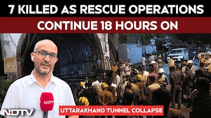 Uttarakhand Tunnel Collapse | 7 Dead, 14 Injured; Rescue Ops Continue For Trapped Workers