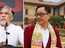In Swimming Video Spat, Kiren Rijiju Takes "Rajya Sabha Prize" Dig At Pawan Khera, Drags In Rahul Gandhi