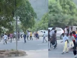 Tensions In Andhra As Student Groups Clash On Road, Hit Each Other With Sticks