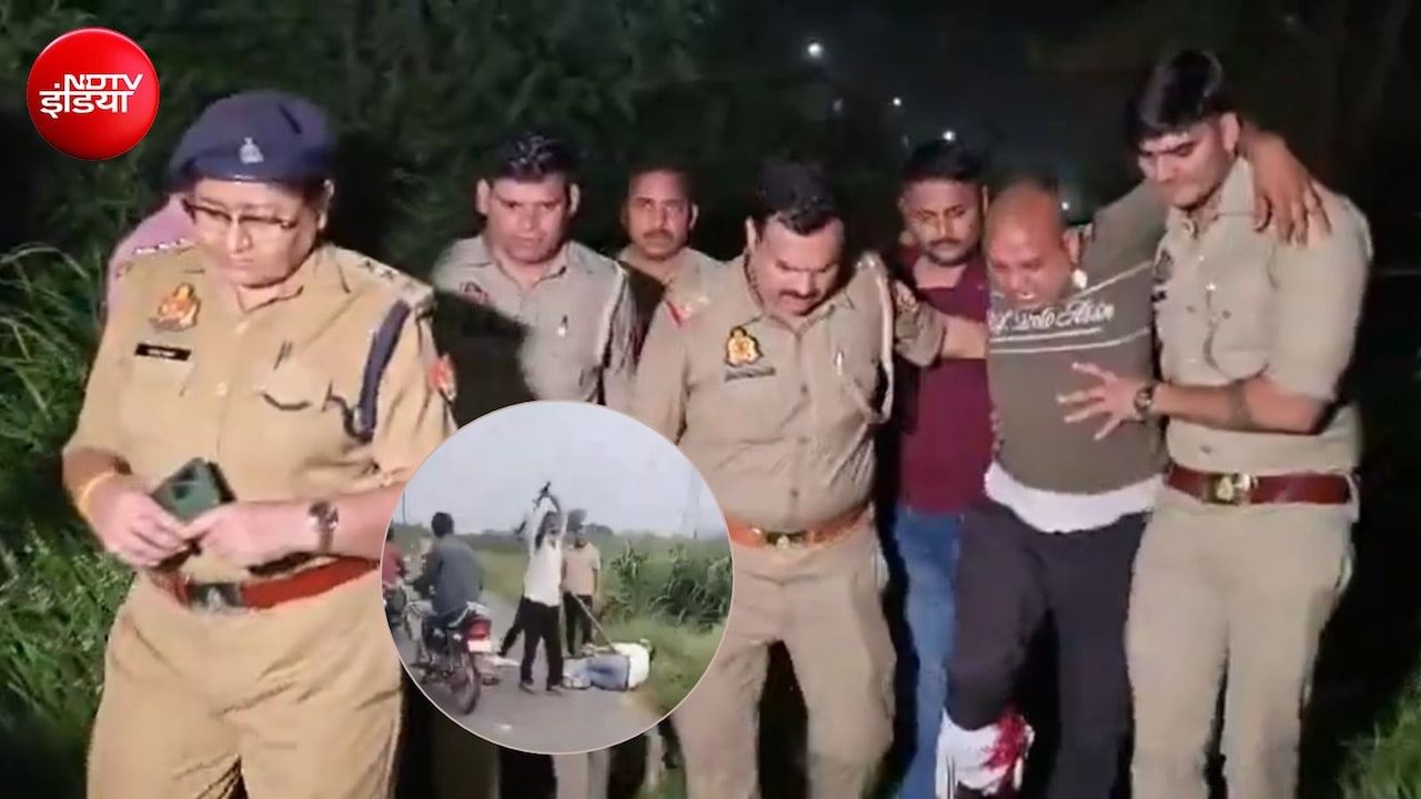 हापुड़: गौरव त्यागी मर्डर केस के आरोपी का एनकाउंटर, पुलिस चौकी के पास हथौड़े से पीट-पीटकर की थी हत्या
