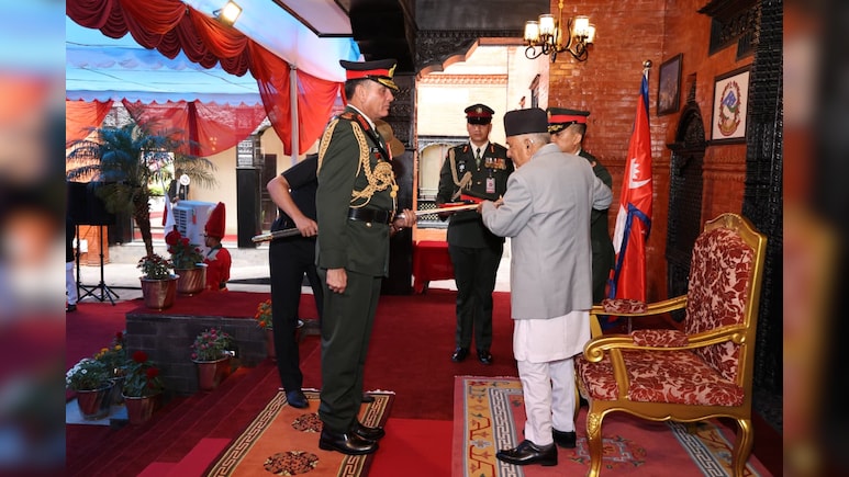Indian Army Chief Awarded Honorary General Rank Of Nepal Army
