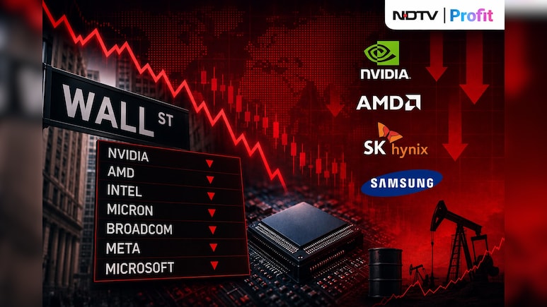 Nvidia, AMD, SK Hynix, Samsung Shares Crash Amid Tech Stocks Selloff On Rising Bond Yields, Surging Crude Oil Prices