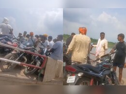 जान जोखिम में डालकर चंबल पार कर रहे लोग, ओवरलोड नाव में बाइकें और यात्री देख उठे सवाल