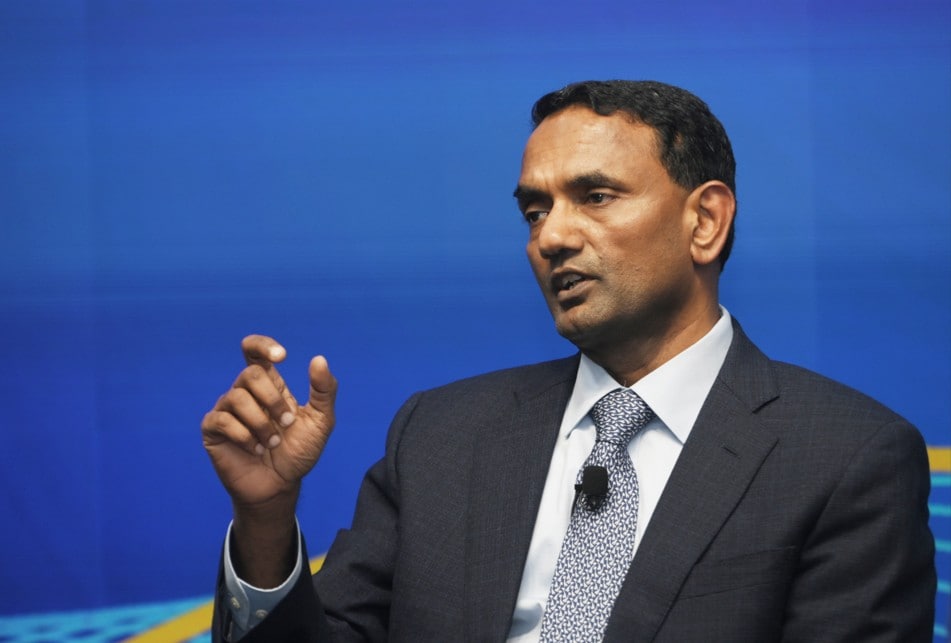K. Krithivasan Photographer: Indranil Aditya/Bloomberg K. Krithivasan Photographer: Indranil Aditya/Bloomberg