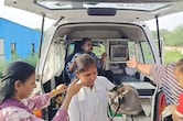 धार में थाने पहुंचकर महिला ने लगाई आग, एसआई समेत दो पुलिसकर्मी झुलसे; इंदौर रेफर