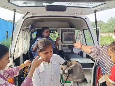 धार में थाने पहुंचकर महिला ने लगाई आग, एसआई समेत दो पुलिसकर्मी झुलसे; इंदौर रेफर