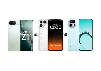 iQOO Z11 vs Tecno Pova 8 vs Realme 16T 5G: खरीदने से पहले जानें कौन सा रहेगा बेहतर?
