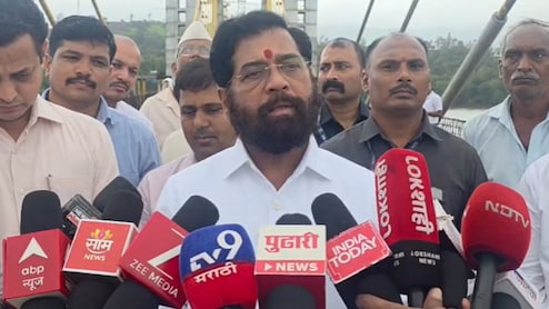 Politics: उपमुख्यमंत्री एकनाथ शिंदेंचं विरोधकांना जोरदार प्रत्युत्तर, म्हणाले, "शिवसेना कोणाची, याचं उत्तर.."