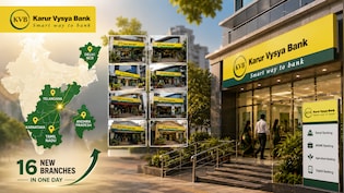 Karur Vysya Bank Branch Expansion: 16 New Outlets Opened In One Day