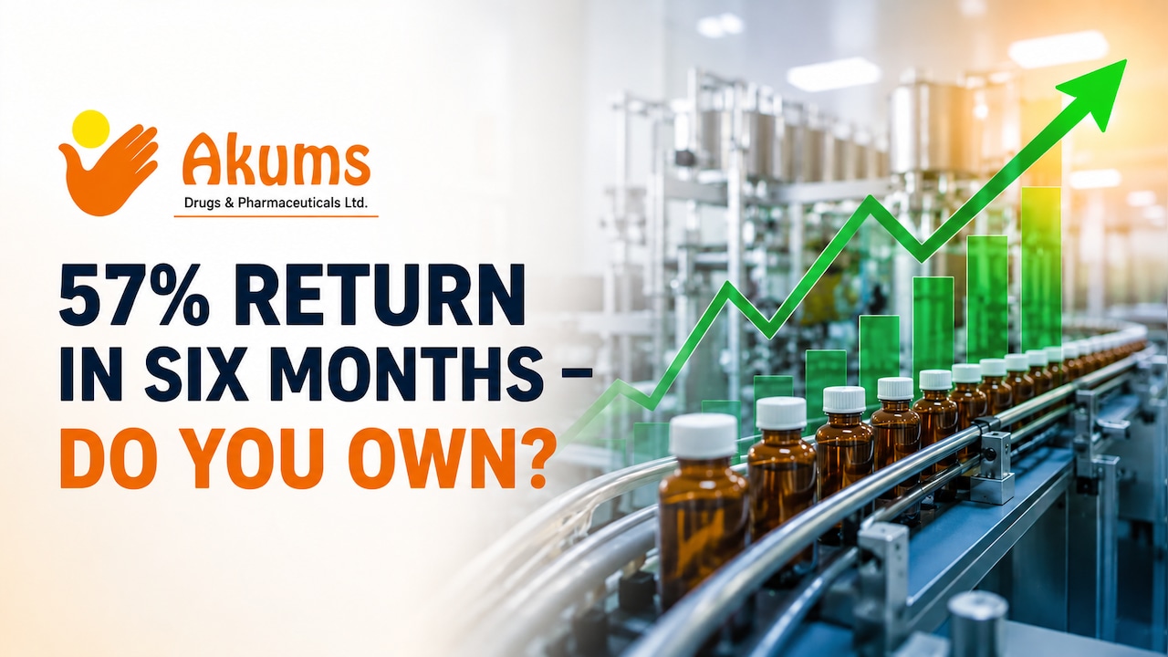 This Pharma Stock Is Surging Today, Has Given 57% Return In Six Months - Do You Own?
