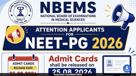 NEET PG 2026 Admit Card की फिर बदली तारीख, अब इस दिन होगा हॉल टिकट रिलीज, NBEMS ने बताई वजह