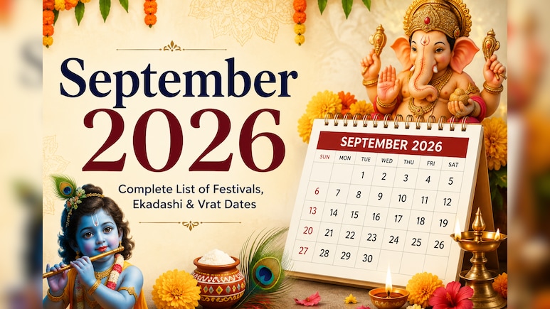 September 2026 Calendar: Complete List of Festivals, Ekadashi & Vrat Dates