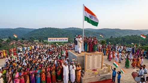 बस्तर का ऐतिहासिक आजादी जश्न: 92 गांवों में पहली बार फहराया जाएगा तिरंगा, 500 स्थान अमर शहीदों के नाम&nbsp;
