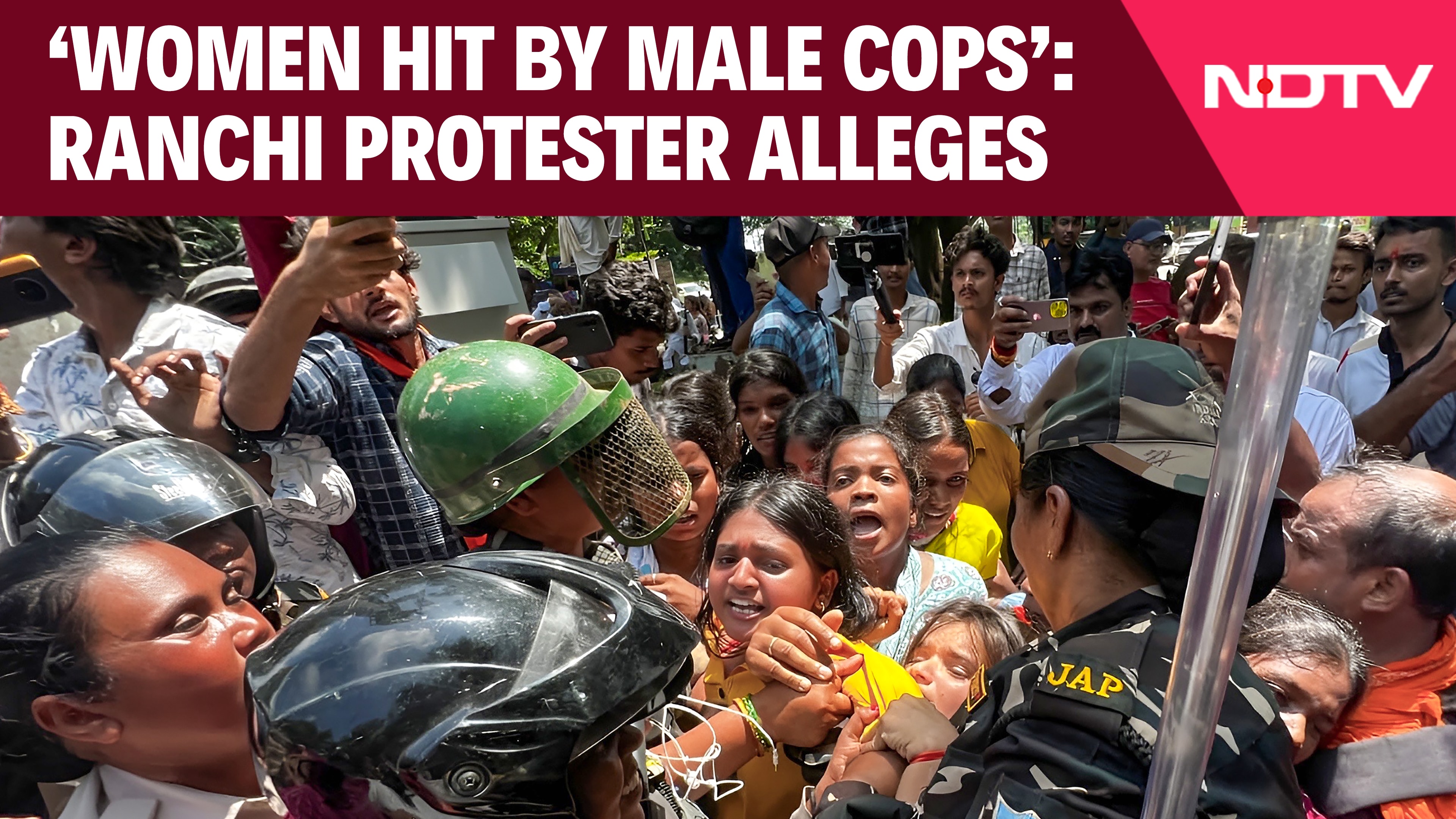 Jharkhand Protest | ‘Women Hit By Male Cops’: Protest Leader Piyush Kumar Slams Police Action