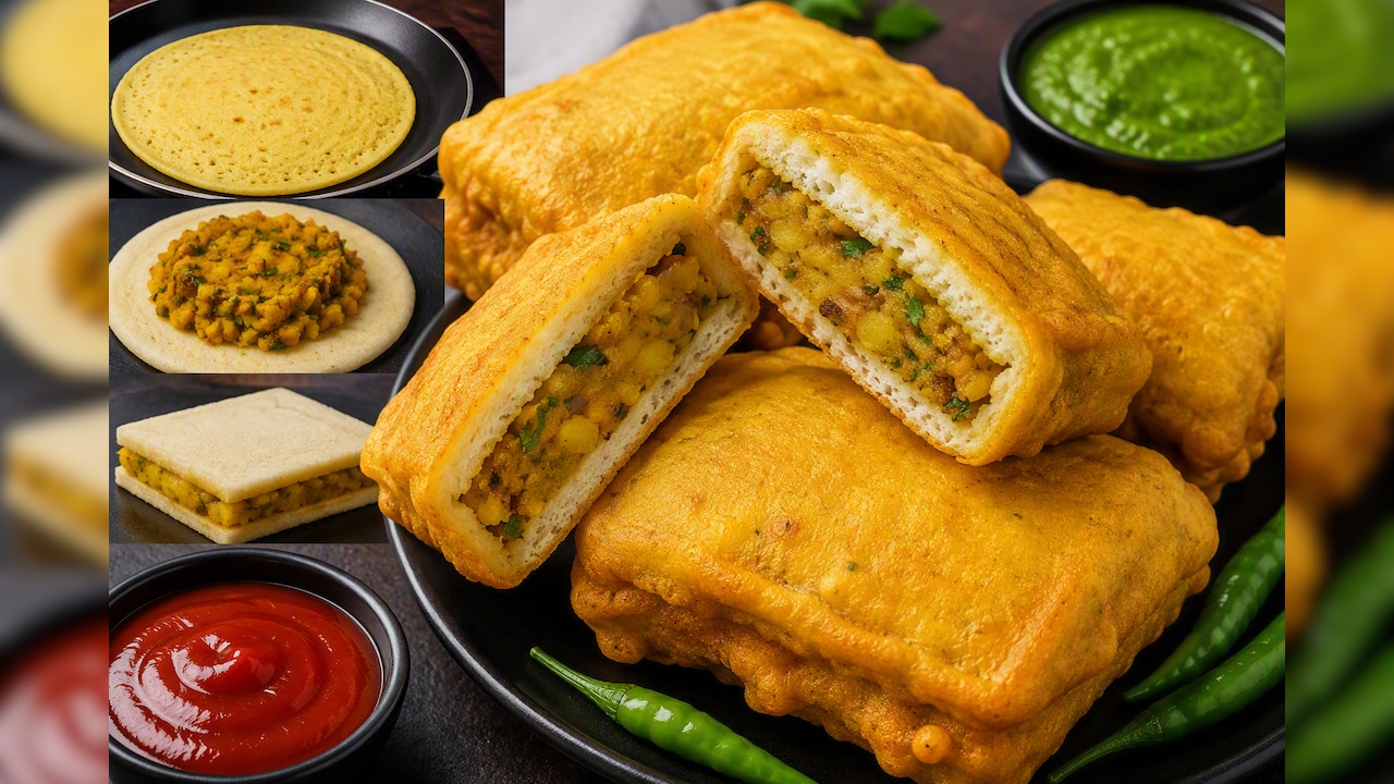 घर में ब्रेड नहीं? बिना ब्रेड बनाएं क्रिस्पी ब्रेड पकौड़ा, नोट करें रेसिपी