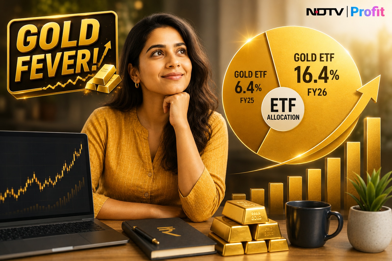 Women investors nearly triple gold ETF allocation in mutual funds, AMFI data shows