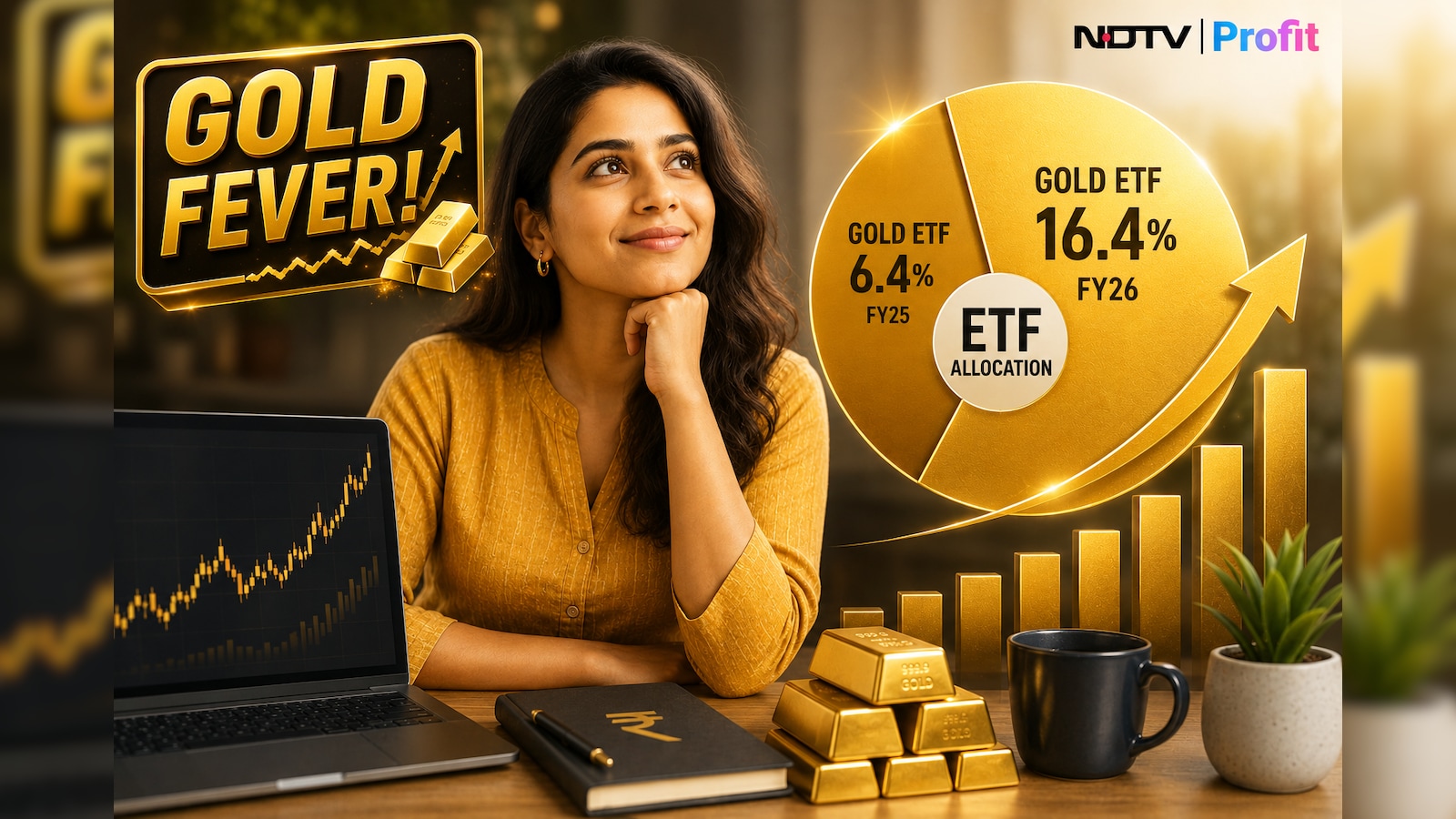 Gold Fever: Women Investors Triple Their ETF In A Year