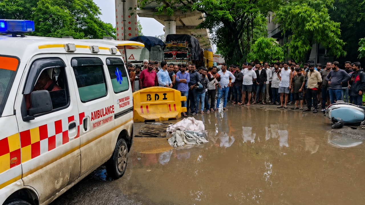 Thane-Bhiwandi Road Horror: Pothole Claims Another Life As Woman Crushed By Truck After Scooter Skids