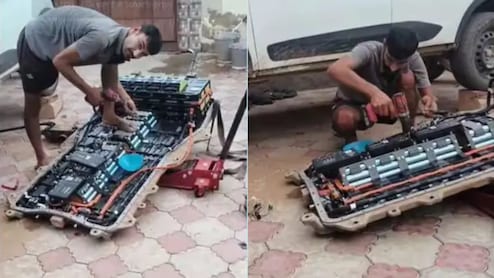 सर्विस सेंटर ने मांगा था भारी-भरकम बिल! इंजीनियरिंग के छात्र ने खुद ही ठीक कर दी EV की बैटरी, वीडियो वायरल