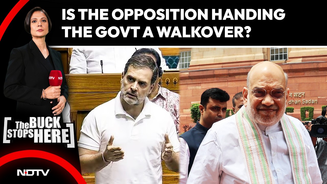 Amit Shah vs Rahul Gandhi: Is The Opposition Handing The Government A Walkover?