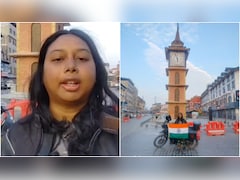 कश्मीर में झंडा उतारने पर रो पड़े थे बुजुर्ग राइडर, 'बाइकर गर्ल' ने लाल चौक पर तिरंगा फहराकर पूरा किया वादा