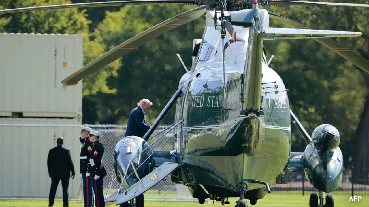Trump's Helicopter May Have Come Too Close To Plane: Report