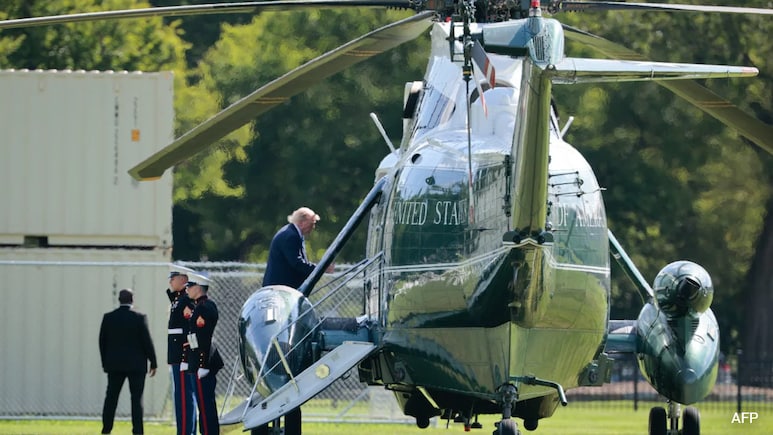 Trump's Helicopter May Have Come Too Close To Plane: Report