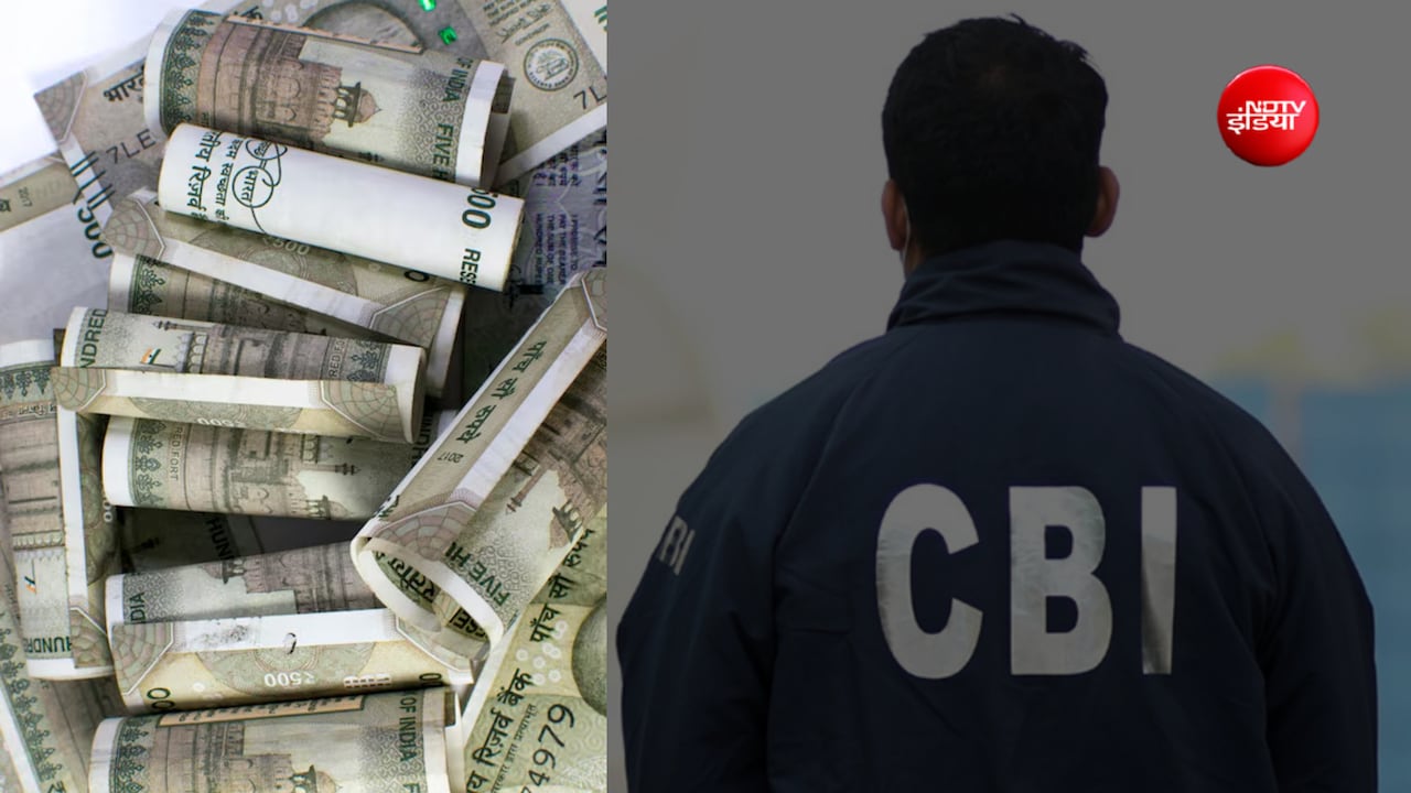 CBI ने 40 लाख की घूस लेते IRS को पकड़ा, ठिकानों से मिला 1.33 करोड़ का कैश-सोना