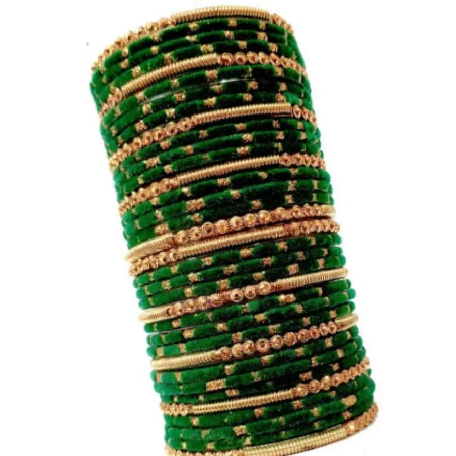 Click here to buy: GoVika Glass Bangle Set (Pack of 34) Click here to buy: GoVika Glass Bangle Set (Pack of 34)