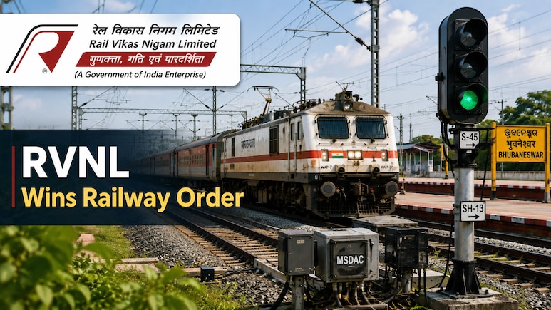RVNL Gets Rs 161-Crore Order From East Coast Railway, Stock Jumps Nearly 3%