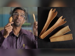 Indian Scientist Created World's First Edible Spoon To Replace Plastic, It's Rs 2 Crore Business Now