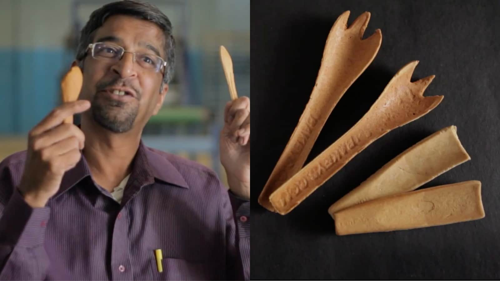 Indian Scientist Created Worlds First Edible Spoon To Replace Plastic, Its Rs 2 Crore Business Now