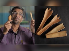 Indian Scientist Created World's First Edible Spoon To Replace Plastic, It's Rs 2 Crore Business Now