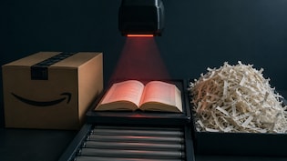 Hidden Tracker 'Reveals' Amazon Mass-Scans, Shred Books Just To Feed AI: Report