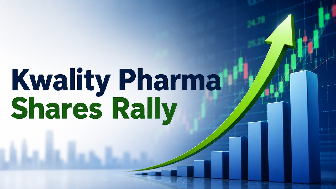 Kwality Pharma Share Price Jumps Over 20% After Q1 Net Profit More Than Doubles
