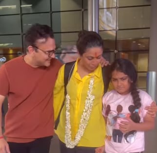 Manasi Parekh reunites with husband and daughter in Mumbai after Nepal flood ordeal