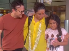 Video: Manasi Parekh Breaks Down After Reunion With Husband, Daughter In Mumbai Amid Nepal Floods