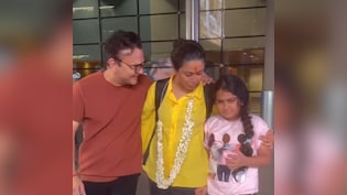 Video: Manasi Parekh Breaks Down After Reunion With Husband, Daughter In Mumbai After Nepal Flood