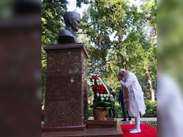 PM Modi Pays Tribute To Lal Bahadur Shastri, Plants Tree In Uzbekistan