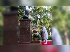 PM Modi Pays Tribute To Lal Bahadur Shastri, Plants Tree In Uzbekistan