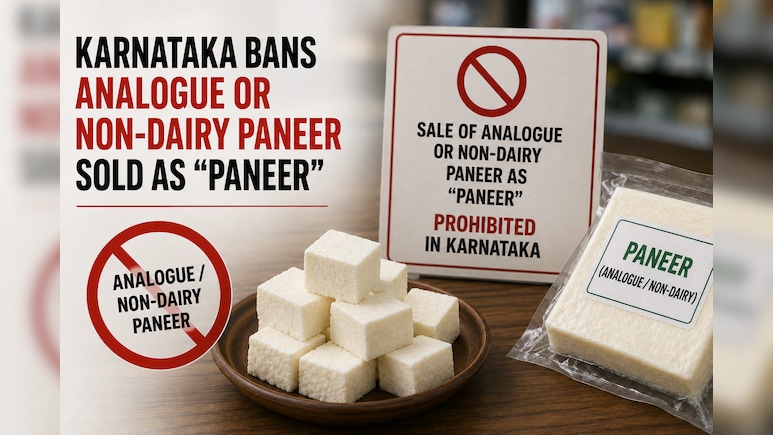 Karnataka Bans Analogue Paneer: Sale, Storage, Transport Prohibited For 1 Year