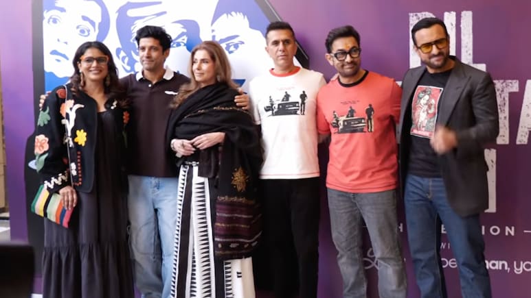 <i>Dil Chahta Hai</i> Turns 25: Aamir Khan, Saif Ali Khan And Farhan Akhtar Reunite In Mumbai. MIA - Akshaye Khanna