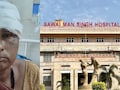 महिला गई थी SMS हॉस्पिटल, सिर पर गिर गया पंखा, लगे 12 टांके