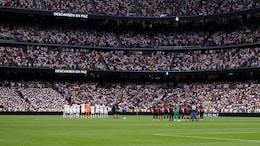 Real Madrid, Malaga Players Pay Tribute To Nepal Floods Victims Before La Liga Match